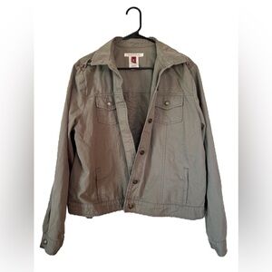 Stetson Olive Twill Cotton Cording Jacket size XL